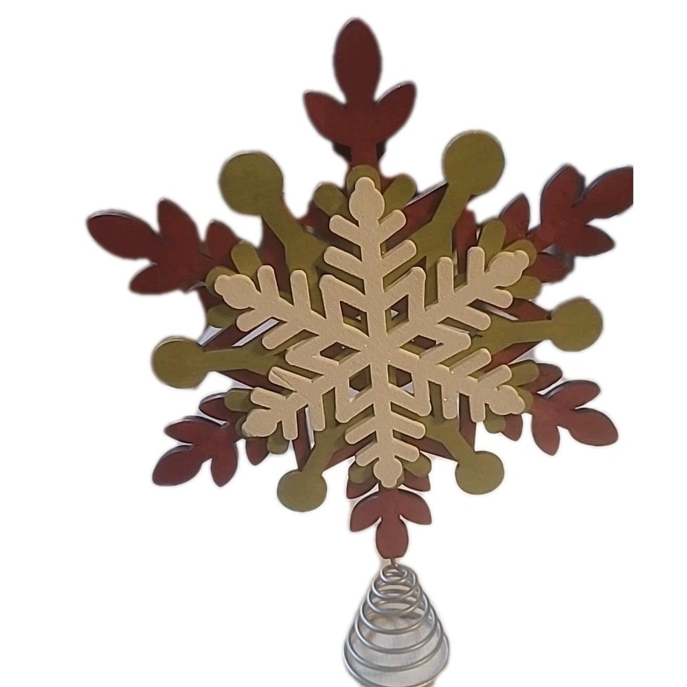 Target Home‎  Woodland Snowflake 10" Tree Topper